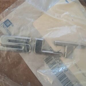2007-2014 GMC Sierra "SLT" Badge Emblem OEM